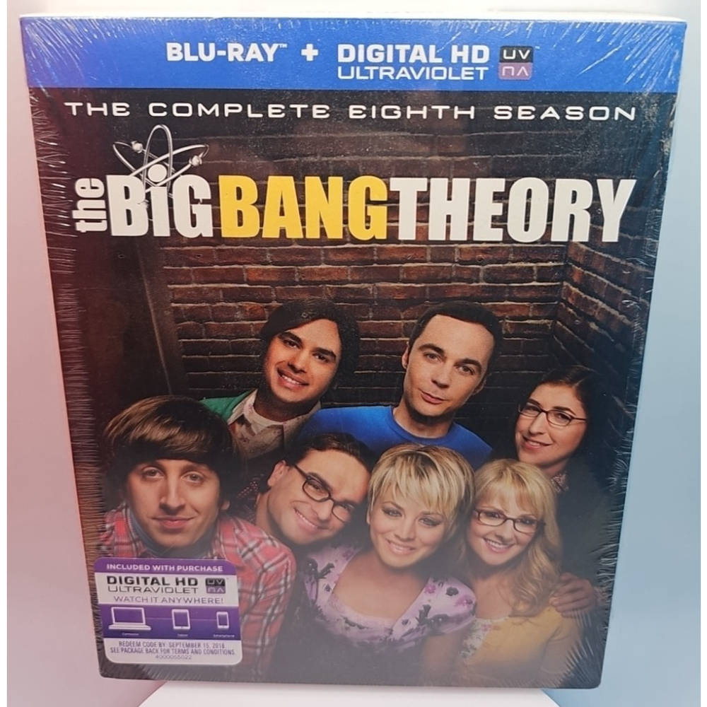 The Big Bang Theory: The Complete Eighth Season 8 Blu-ray New Sealed